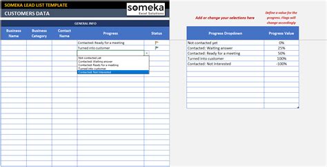 Lead Tracking Excel Template   Customer Follow Up Sheet