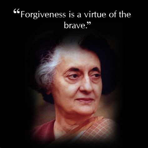 Leadership and inspirational quotes by Indira Gandhi