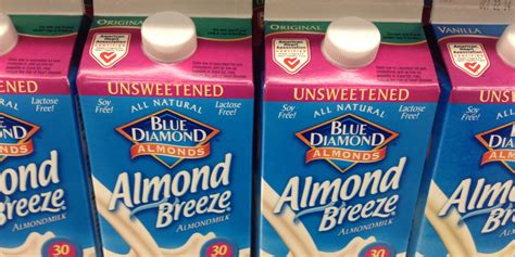 Leading Almond Milk Brand Contains Only 2% Almonds In Recipe