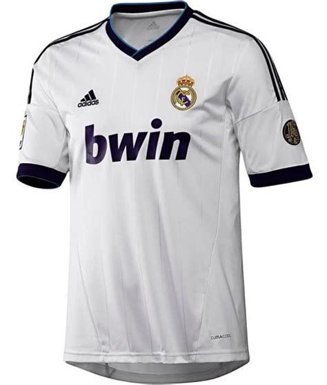 Leaked New Real Madrid Jersey 2012 2013  Real Madrid Home ...