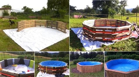 Learn How To Make A Beautiful Swimming Pool Out Of 10 Pallets