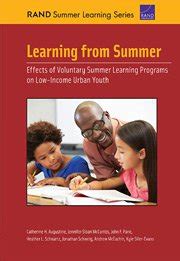 Learning from Summer: Effects of Voluntary Summer Learning ...