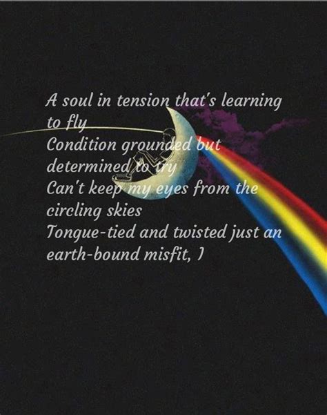 Learning to fly Pink Floyd | Pink floyd quotes, Pink floyd ...