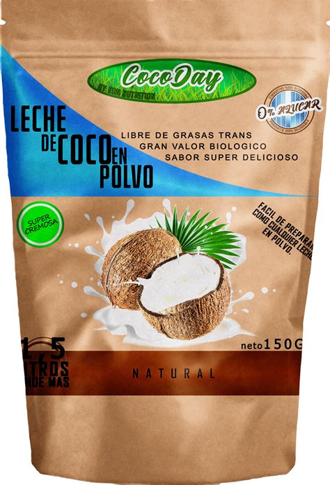 Leche de Coco CocoDay 150 Gr Rinde 1,5 L. o mas Calidad ...