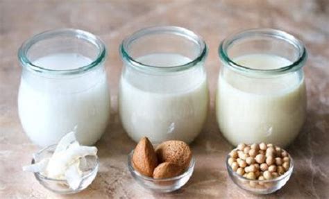 Leche de soja, almendras y coco: propiedades nutricionales ...