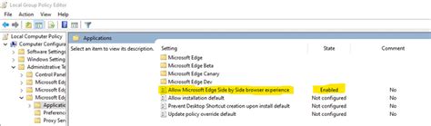 Legacy edge browser icon missing on taskbar when Allow ...