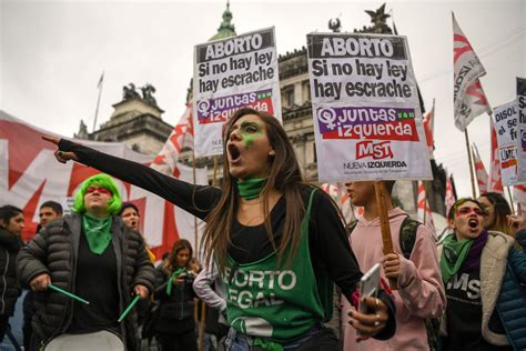 Legalización del aborto en Argentina en manos del Senado | Noticias ...