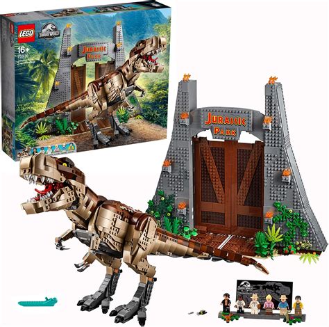 LEGO Jurassic World   Parque Jurásico: Caos del T. rex, Set de ...