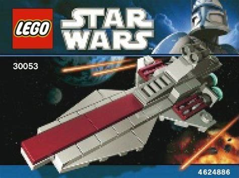 LEGO Star Wars Mini Building Set #30053 Republic Attack Cruiser Bagged ...
