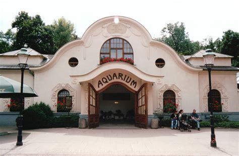 Leipzig Zoo 2002 Aquarium entrance ZooChat