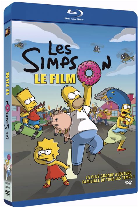 Les Simpson, le film en Dvd & Blu Ray