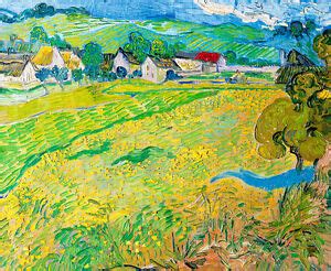 Les Vessenots a Auvers by Vincent van Gogh Art Print | eBay