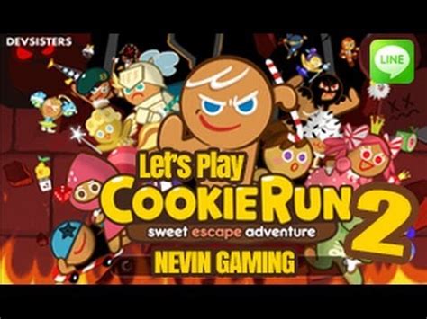 Let s Play COOKIE RUN #2 Android Line Game   Nevin Gaming ...