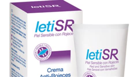 Leti lanza su crema  LetiSR antirojeces    Diariomedico ...