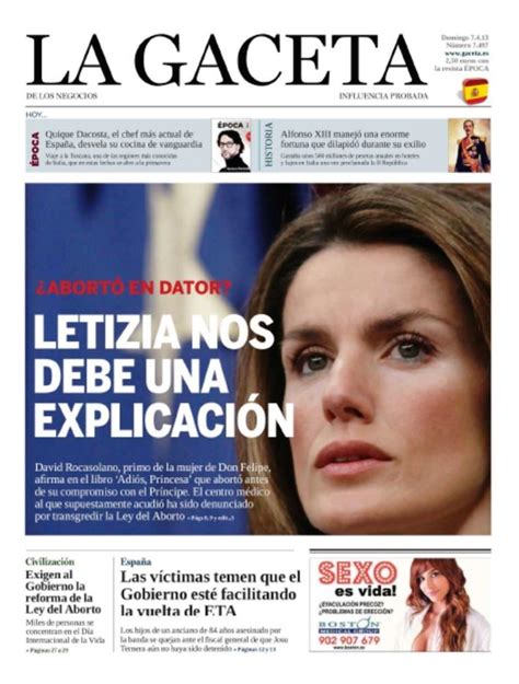 Letizia Ortíz : Una telenovela ‘real    Paperblog