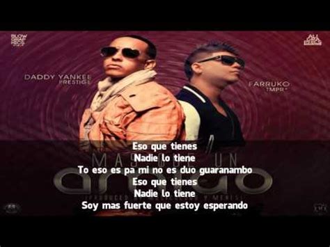 Letra Mas Que Un Amigo  Ft. Farruko  de Daddy Yankee