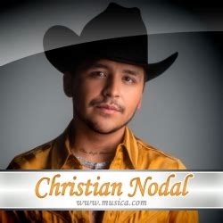 Letras de Christian Nodal   Musica.com