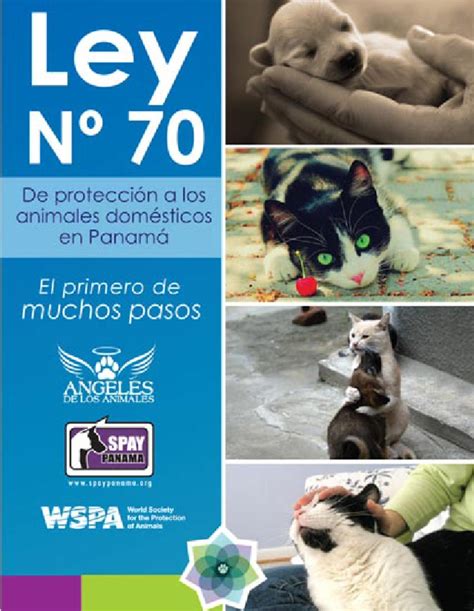 Ley 70 De Protección a los Animales Domésticos by Ángeles De Los ...