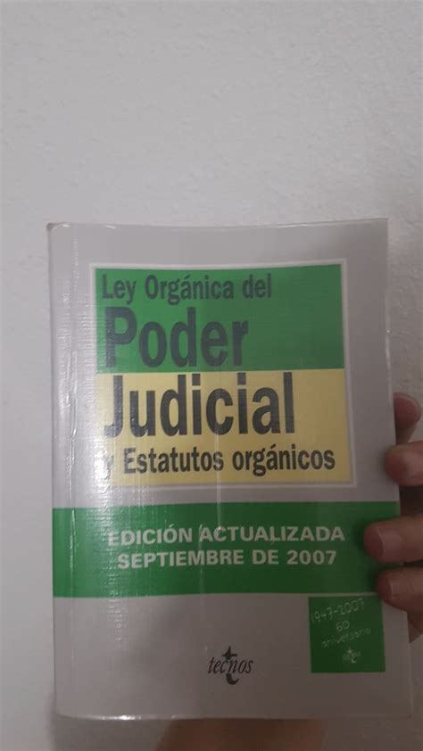 Ley Organica del Poder Judicial y de segunda mano por 5 ...