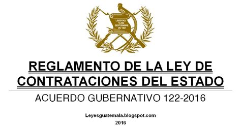 Leyes, acuerdos y temas de Guatemala: Reglamento de la Ley ...