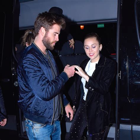 Liam Hemsworth and Miley Cyrus Out in NYC November 2017 ...