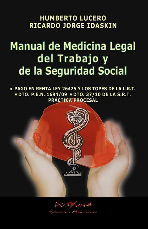 Librería Dykinson   Manual de medicina legal del trabajo y ...