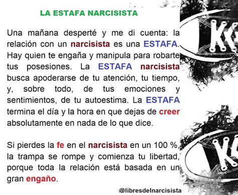 LIBRES DEL NARCISISTA: La Estafa Narcisista | Narcissistic people ...