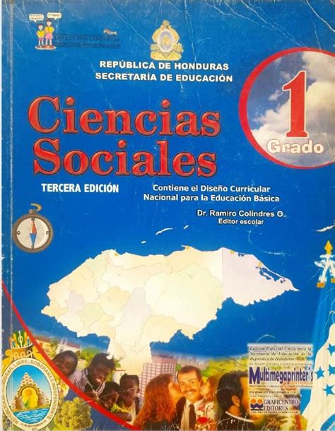 Libro de Ciencias Sociales de Primer Grado | zonadeldocente.com