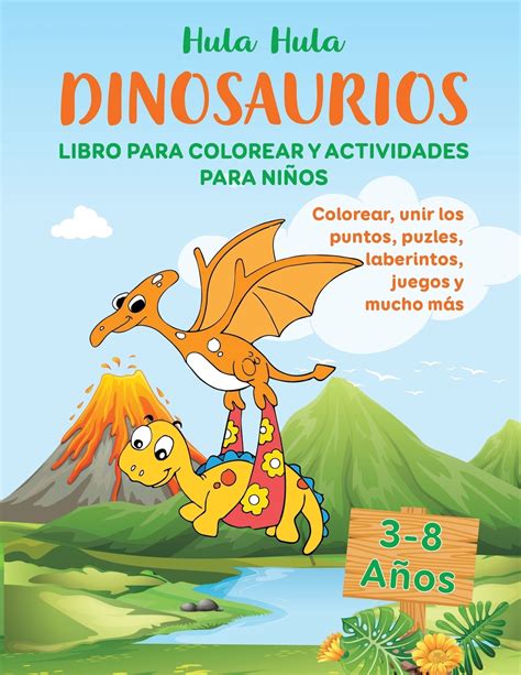 Libro de Dinosaurios: Dinosaurios Libro para Colorear y ...