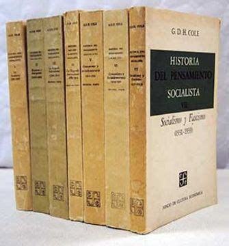 Libro Historia del pensamiento socialista, Cole, G. D. H., ISBN ...