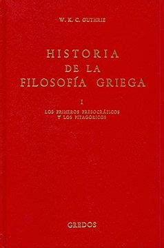 Libro Historia Filosofia Griega Vol. 1: Primer: Los Primeros ...