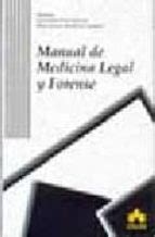 Libro Manual De Medicina Legal Y Forense PDF ePub   LibrosPub