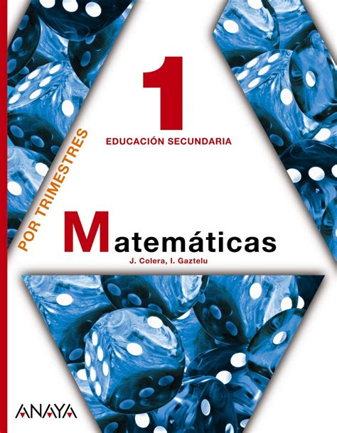 Libro Matemáticas 1º ESO Anaya   Recursos1clic