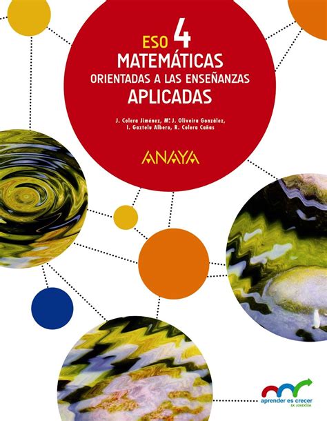 Libro Matemáticas Orientadas a las Enseñanzas Aplicadas 4º ...