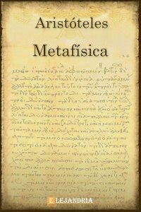 Libro Metafísica en PDF y ePub   Elejandría