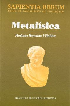 Libro Metafísica, Modesto Berciano Villalibre, ISBN 9788422015727 ...