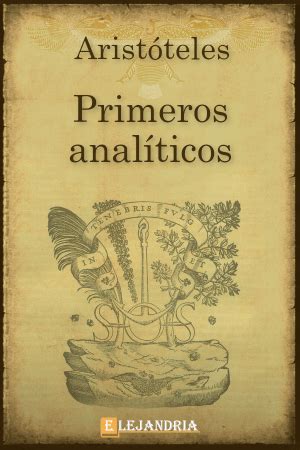 Libro Primeros analíticos en PDF y ePub   Elejandría