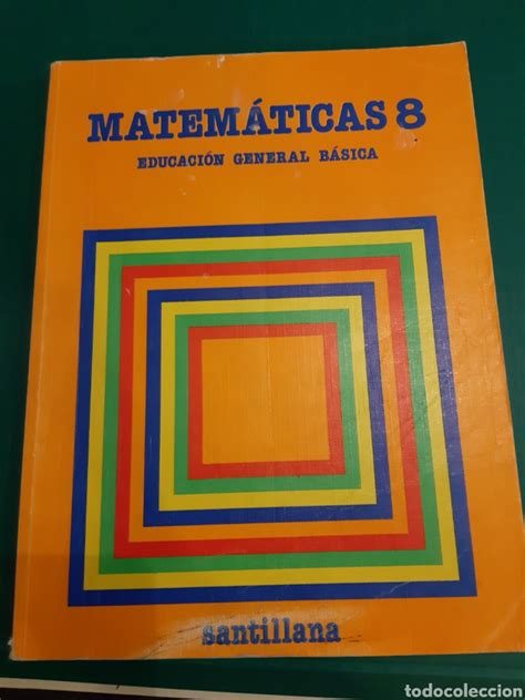 libro santillana matemáticas 8 egb educación ge   Comprar ...