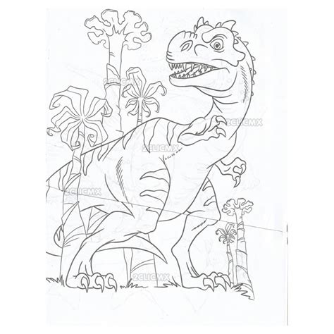 Libros Para Colorear Infantiles Jurassic Dinosaurios ...