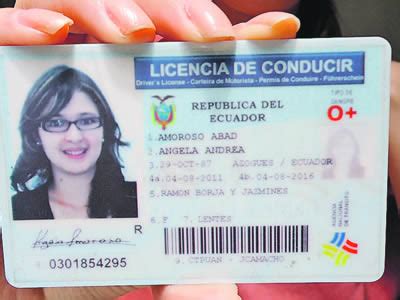 licencias de conducir tipo B extranjeros religiosos Ecuador