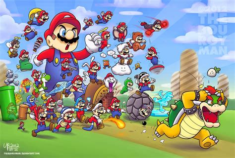 Life of Turner: Ranking the Mario games: the power ups