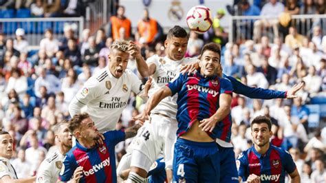 Liga Santander 2018 19: Levante   Real Madrid: Horario y ...