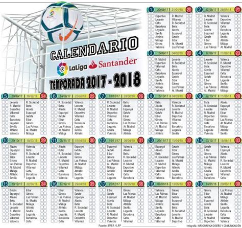 Liga Santander Calendario : Clasificación de la Liga Santander : Elige ...