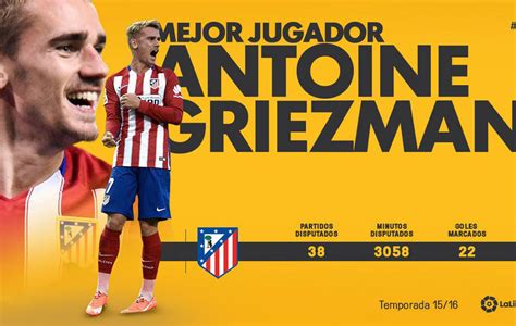 Liga Santander: Griezmann, premio al mejor jugador de la ...