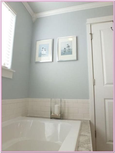 Light Gray Wall Paint Ideas | Grey blue bathroom, Grey paint living ...
