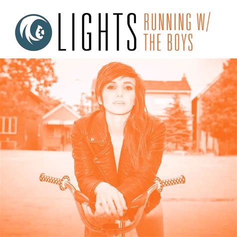 Lights: Running with the boys, la portada de la canción