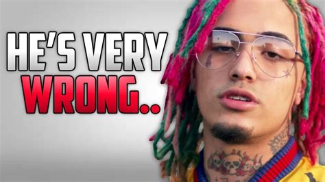 Lil Pump Is Wrong   YouTube