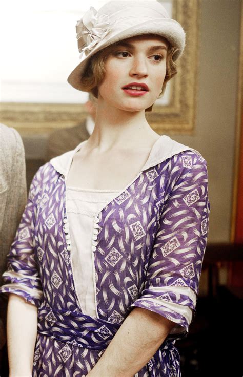 Lily James as Lady Rose MacClare in Downton Abbey  4 ...