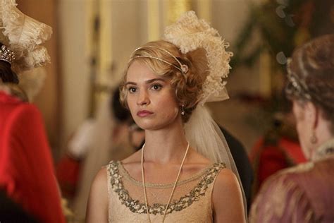 Lily James confirms return to Downton Abbey amid pregnancy ...