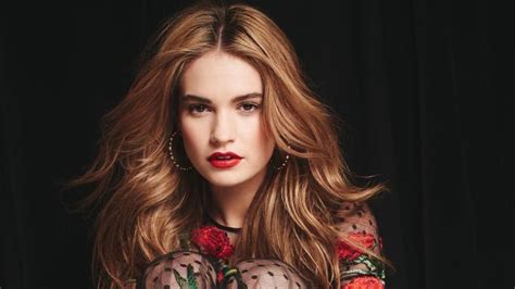 Lily James: From Cinderella to Britain’s new Forties ...